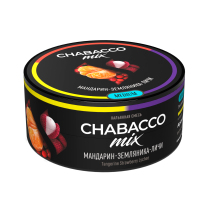 Chabacco Mix Medium - Tangerine Strawberry Lychee ( --) 25 .