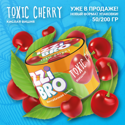 IZZIBRO - Toxic Cherry (Изибро Вишня) 50 гр.