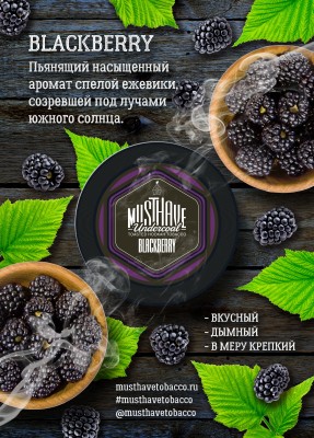 Must Have - Blackberry (Маст Хэв Ежевика) 25 гр.