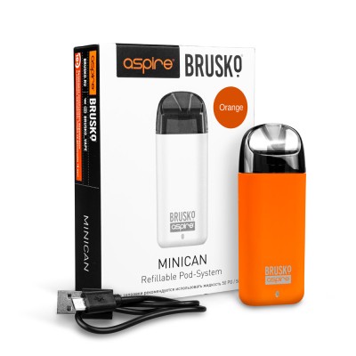 POD-система Brusko Minican - Оранжевый, 350 mAh