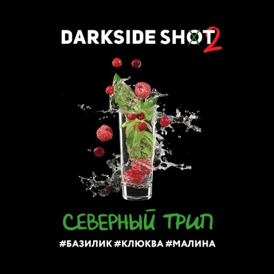 Darkside Shot - Северный трип (Базилик, Клюква, Малина) 30 г