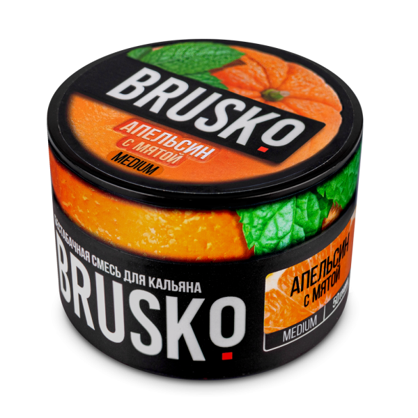 Brusko - Апельсин с мятой 50 гр. Medium