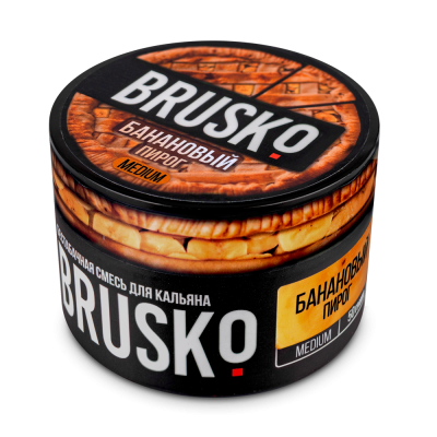 Brusko Medium - Банановый пирог 50 гр.