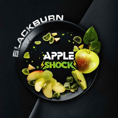 Табак Black Burn - Apple Shock (Кислое зеленое яблоко) 200 гр.