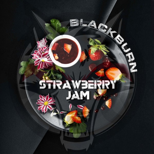 Табак Black Burn - Strawberry Jam (Клубничный Джэм) 25 гр.