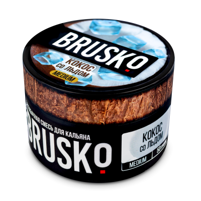 Brusko - Кокос со льдом 50 гр. Medium