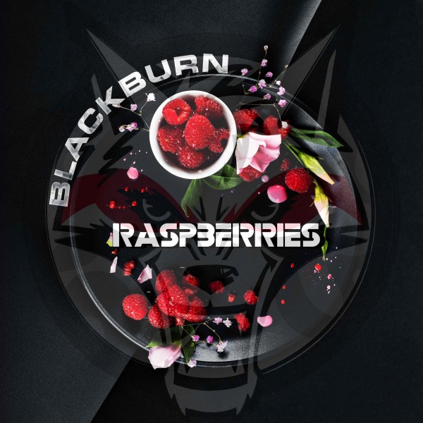 Табак Black Burn - Raspberries (Спелая Лесная Малина) 200 гр.