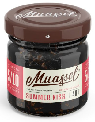 Табак для кальяна Muassel Extra Strong - Summer Kiss Летний поцелуй 40 г