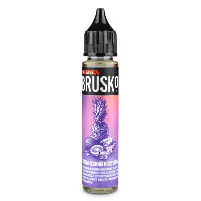 Жидкость Brusko - Тропический коктейль (солевой никотин 50 мг/мл) 30 мл.