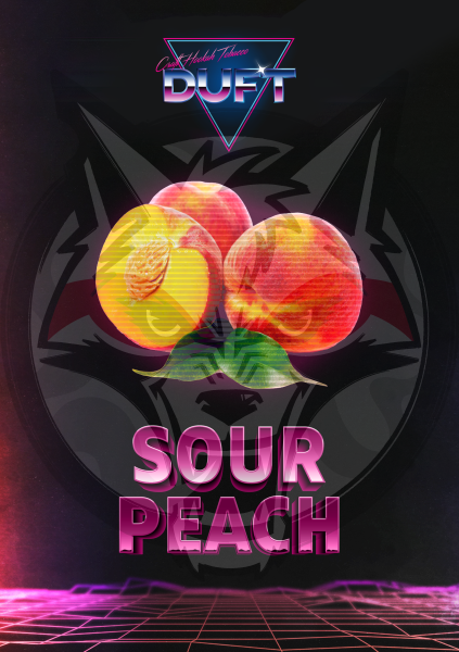 Duft - Sour Peach (Дафт Кислый Персик) 80гр.