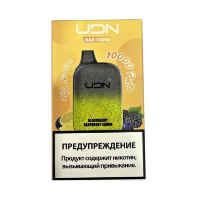UDN BAR 10000  - Blackberry Raspberry Lemon