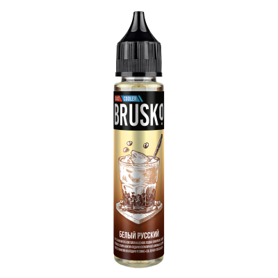 Жидкость Brusko - Белый Русский (солевой никотин 50 мг/мл) 30 мл.