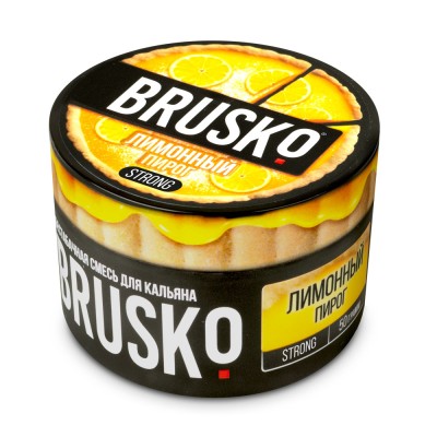 Brusko - Лимонный пирог 50 гр. Strong