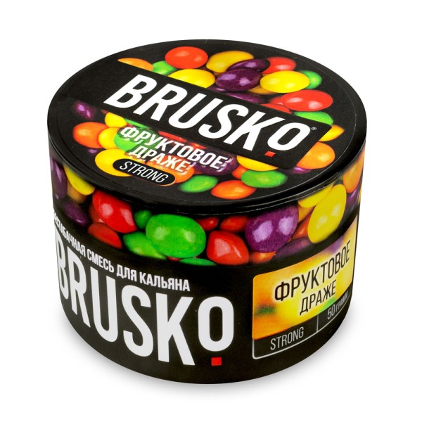Brusko - Фруктовое драже 50 гр. Strong