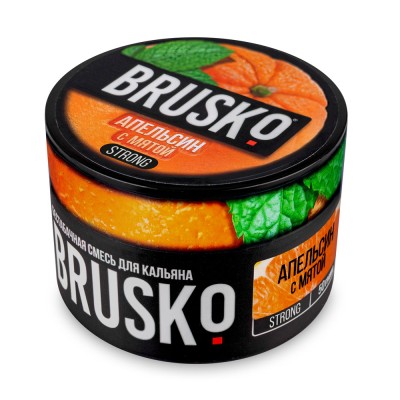 Brusko Strong - Апельсин с мятой 50 гр.
