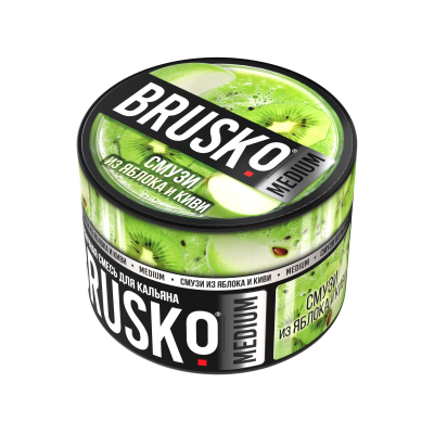 Brusko Medium - Смузи из яблока и киви 50 гр.