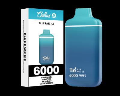 Chillax Plus 6000 - Blue Razz Ice