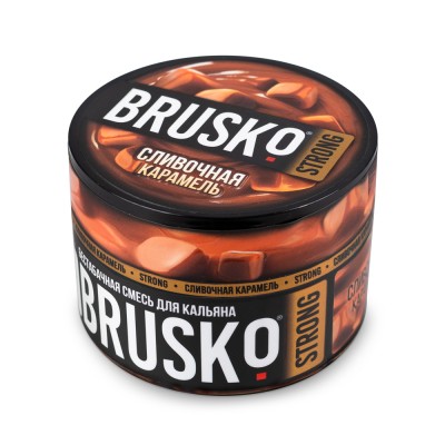 Brusko - Сливочная карамель 50 гр. Strong
