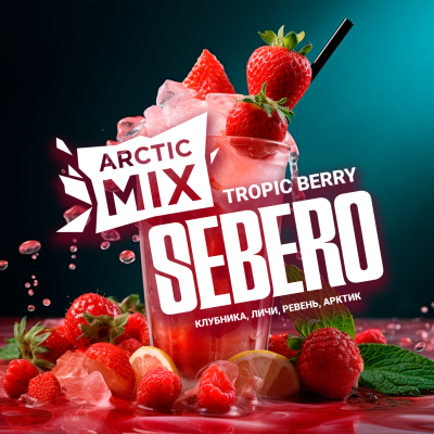 SEBERO Arctic Mix с ароматом Tropic Berry (Тропические ягоды [Клубника/ Личи/ Ревень с ч. смородиной/ Арктик]), 25 гр.