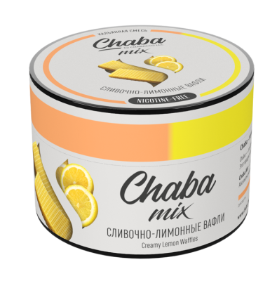Chaba - Creamy lemon waffles (Чаба Сливочно-лимонные вафли) 50 гр.