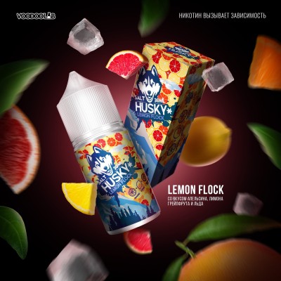 Жидкость Husky malaysian series 30 ml 20 mg strong - Lemon flock