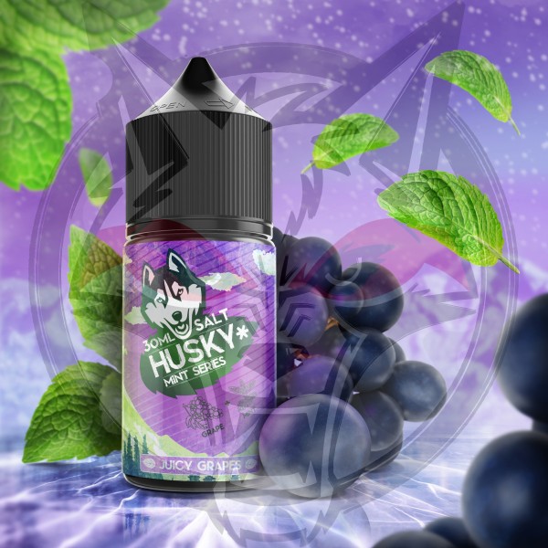 Жидкость HUSKY Salt Mint series - Juicy Grape (Виноград мята холодок) 30 мл. (20 мг/мл)