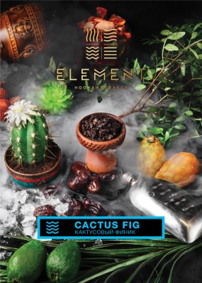 Табак для кальяна "Элемент" aroma Cactus Fig линейка "Вода" 200гр.