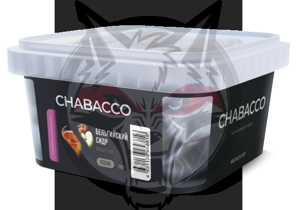 Chabacco Strong - Belgian Cider (Чабакко Бельгийский Сидр) 200 гр.