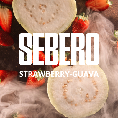Табак для кальяна "Sebero" с ароматом "Гуава-клубника", 40 гр.