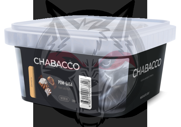 Chabacco Medium - Rum Lady Muff (Чабакко Ром-Баба) 200 гр.