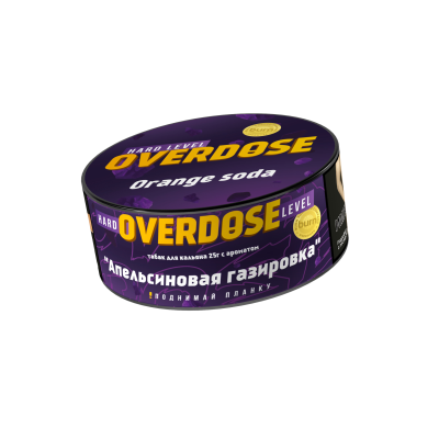 Табак для кальяна Overdose Orange Soda (Апельсиновая газировка), 25 гр.