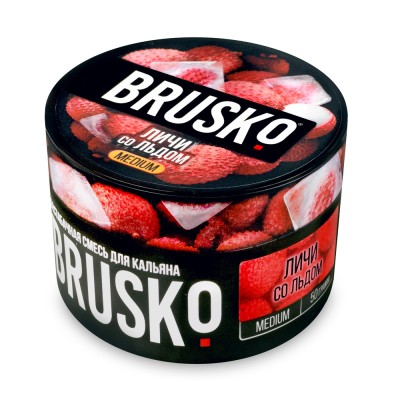 Brusko - Личи со льдом 50 гр. Medium