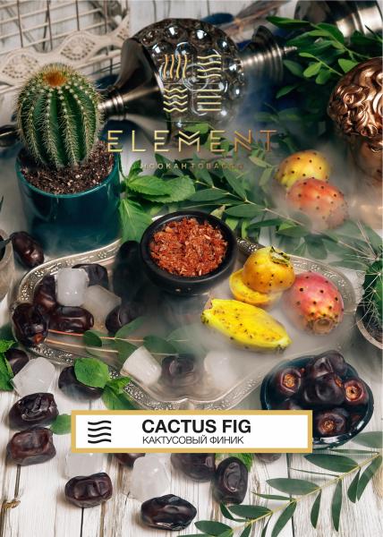Табак для кальяна "Элемент" aroma Cactus Fig линейка "Воздух" 200гр.