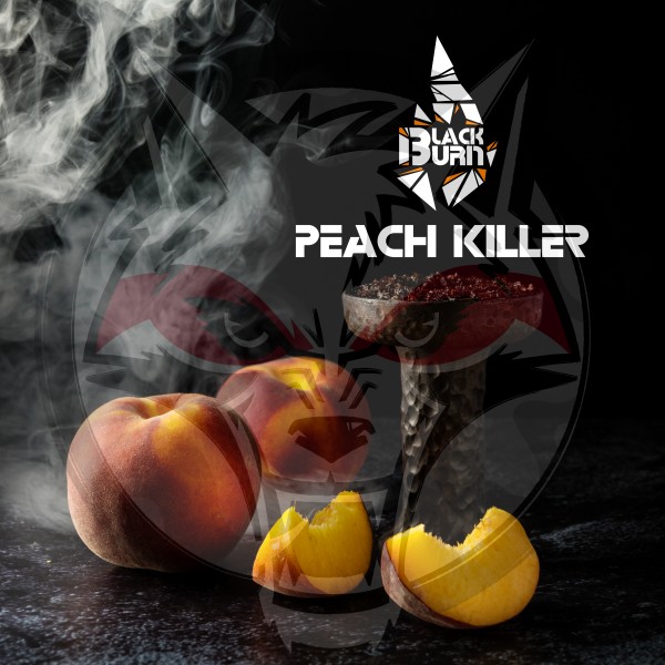 Табак Black Burn - Peach Killer (Бархатный Персик) 100 гр.