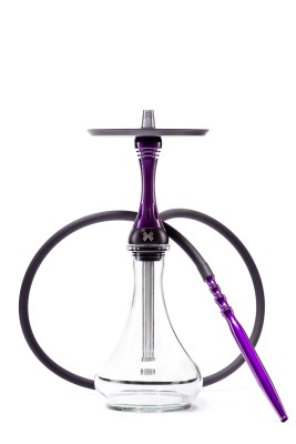 Кальян Alpha Hookah - Model X Purple (Фиолетовый) - Флуорисцентный