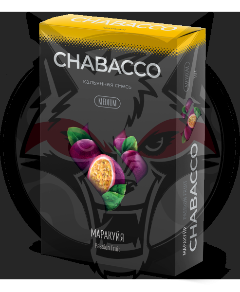 Chabacco - Passion Fruit (Чабакко Маракуйя) Medium 50g (НМРК)