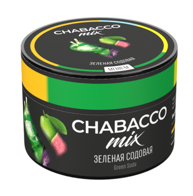 Chabacco - Green Soda (Зеленая содовая) Medium 50 г