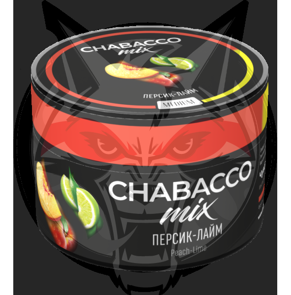 Chabacco Mix Medium - Peach-Lime (Чабакко Персик-Лайм) 50 гр.