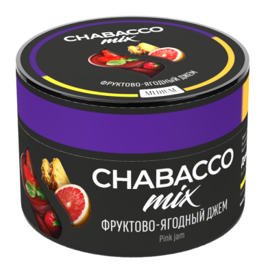 Chabacco - Pink jam (Фруктово-ягодный джем) Medium 50 г
