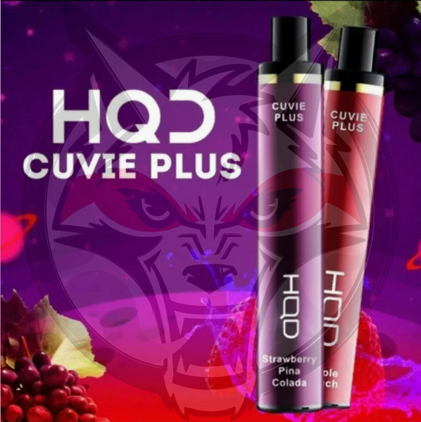 HQD CUVIE Plus - Dragon Strawberry (Клубника Питайя АшКьюДи Куви Плюс 1200)