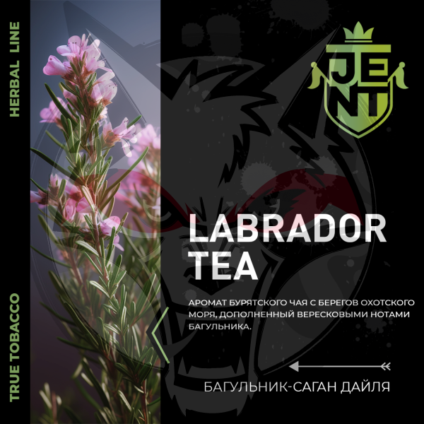 JENT HERB - Labrador Tea (Джент Багульник - Саган Дайля) 100 гр.
