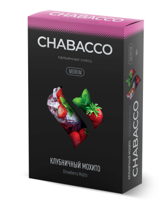 Chabacco - Strawberry Mojito (Чабакко Клубничный Мохито) Medium 50g