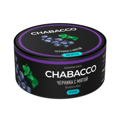 Chabacco Blueberry Mint (Черника с Мятой) Medium 25 г