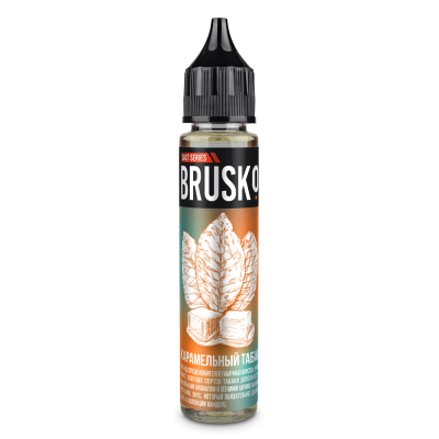 Жидкость Brusko - Карамельный табак (солевой никотин 50 мг/мл) 30 мл.