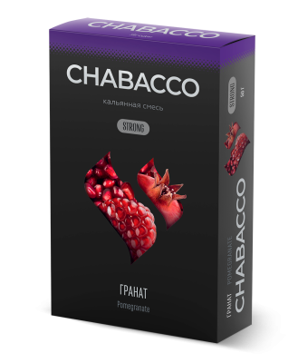 Chabacco Pomegranate (Гранат) Strong 50 г