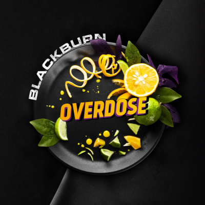 Табак Black Burn - Overdose (Лимон-Лайм) 200 гр.