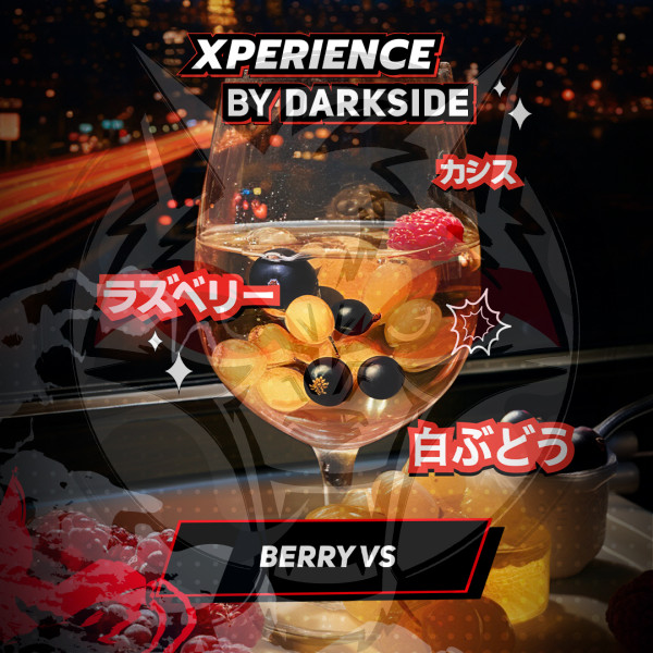 Xperience by Darkside - Berry VS (Белый Виноград\Малина\Черная Смородина) 120 гр.