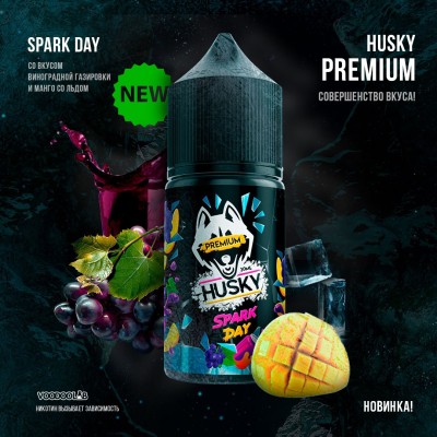Жидкость Husky Premium Salt 30 мл SPARK DAY Strong