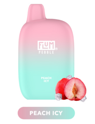 FLUM PEBBLE 6000 - Peach Icy 20 mg