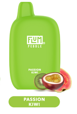 FLUM PEBBLE 6000 - Passion Kiwi 20 mg